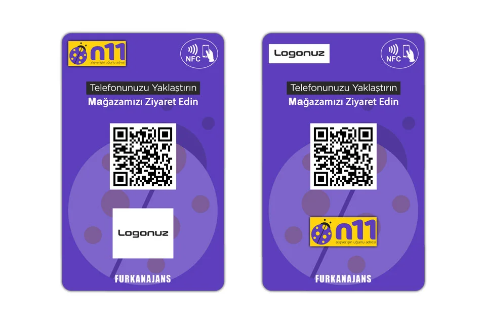N11 Mağaza Değerlendirme ve Yorum NFC Kartı